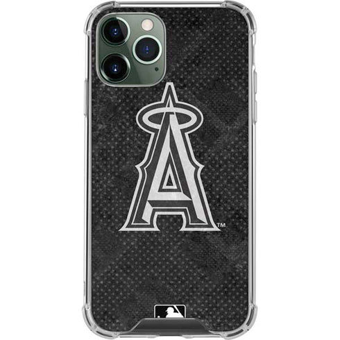 MLB Los Angeles Angels Dark Wash iPhone 11 Pro Max Clear Case