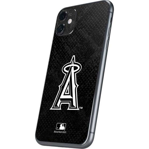 MLB Los Angeles Angels Dark Wash iPhone 11 Skin