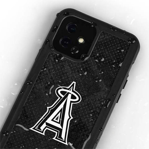 MLB Los Angeles Angels Dark Wash iPhone 12 Mini Waterproof Case