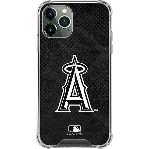 MLB Los Angeles Angels Dark Wash iPhone 12 Pro Clear Case