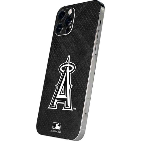 MLB Los Angeles Angels Dark Wash iPhone 12 Pro Max Skin