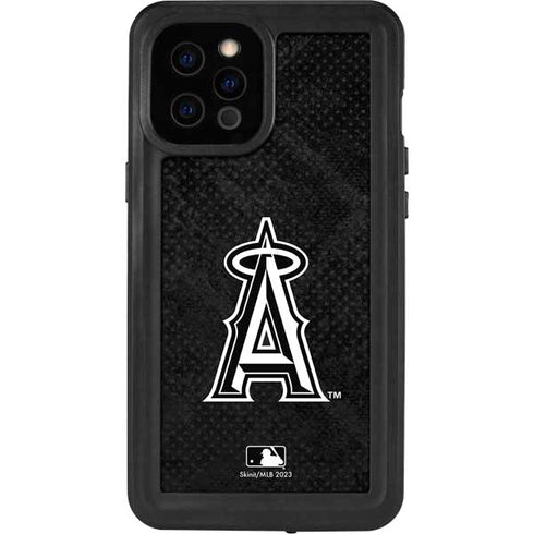 MLB Los Angeles Angels Dark Wash iPhone 12 Pro Max Waterproof Case