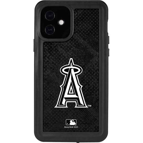 MLB Los Angeles Angels Dark Wash iPhone 12 Waterproof Case