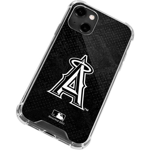 MLB Los Angeles Angels Dark Wash iPhone 13 Clear Case