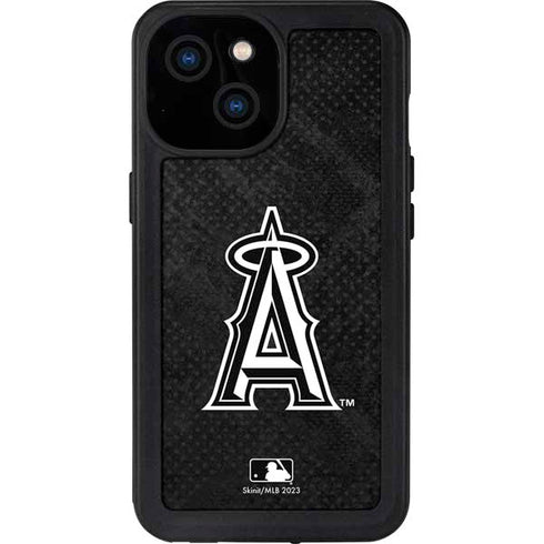 MLB Los Angeles Angels Dark Wash iPhone 13 Mini Waterproof Case