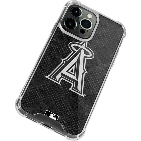MLB Los Angeles Angels Dark Wash iPhone 13 Pro Max Clear Case