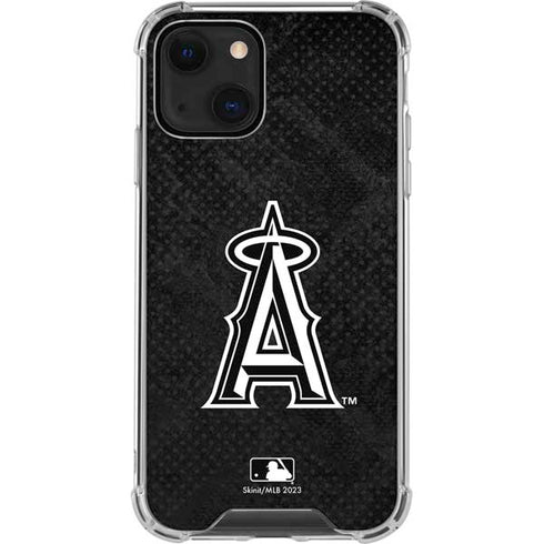 MLB Los Angeles Angels Dark Wash iPhone 14 Clear Case