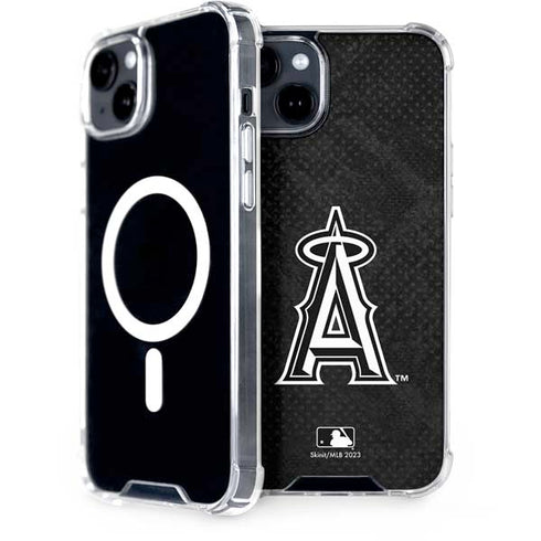 MLB Los Angeles Angels Dark Wash iPhone 15 Plus MagSafe Case