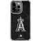 MLB Los Angeles Angels Dark Wash iPhone 14 Pro Clear Case