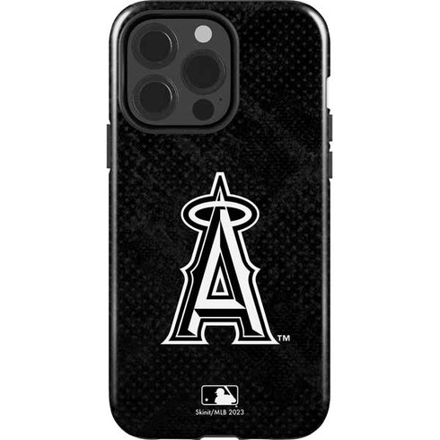 MLB Los Angeles Angels Dark Wash iPhone 15 Pro Impact Case