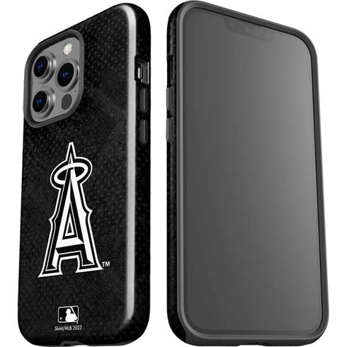 MLB Los Angeles Angels Dark Wash iPhone 15 Pro Impact Case