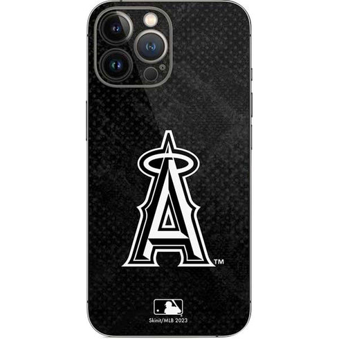 MLB Los Angeles Angels Dark Wash iPhone 14 Pro Max Skin