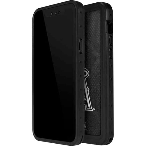 MLB Los Angeles Angels Dark Wash iPhone 14 Pro Max Waterproof Case
