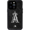 MLB Los Angeles Angels Dark Wash iPhone 14 Pro Waterproof Case