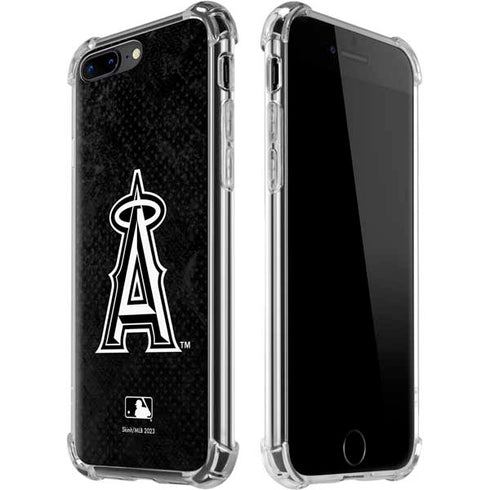 MLB Los Angeles Angels Dark Wash iPhone 7/8 Plus Clear Case