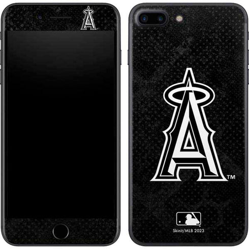 MLB Los Angeles Angels Dark Wash iPhone 8 Plus Skin