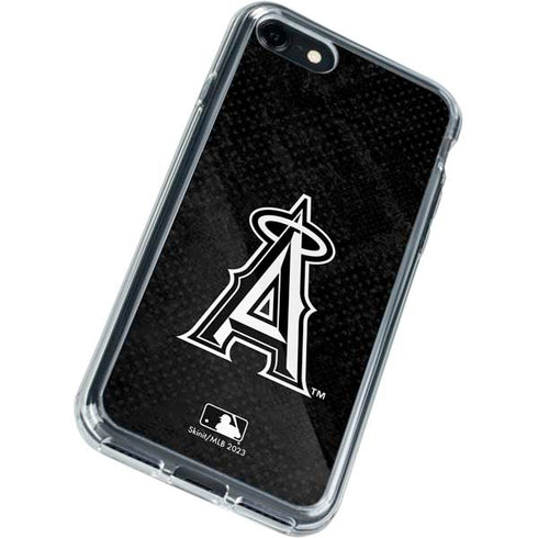 MLB Los Angeles Angels Dark Wash iPhone SE (2nd & 3rd Gen) Clear Case