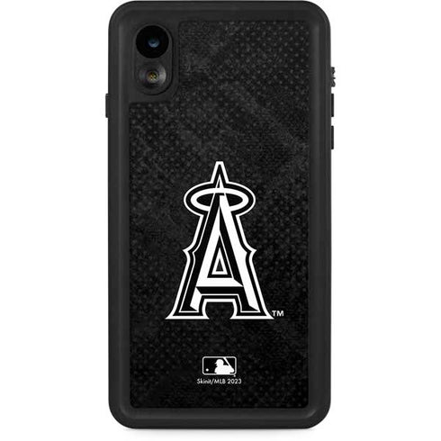 MLB Los Angeles Angels Dark Wash iPhone XR Waterproof Case
