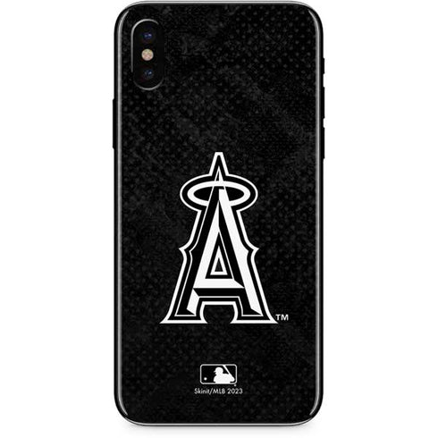 MLB Los Angeles Angels Dark Wash iPhone XS Max Skin