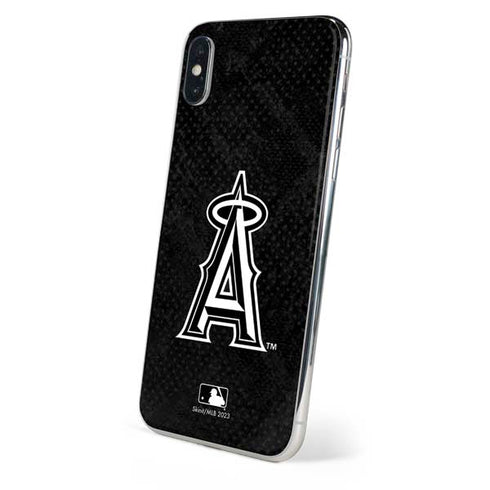 MLB Los Angeles Angels Dark Wash iPhone XS Max Skin