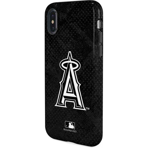 MLB Los Angeles Angels Dark Wash iPhone XS Pro Case