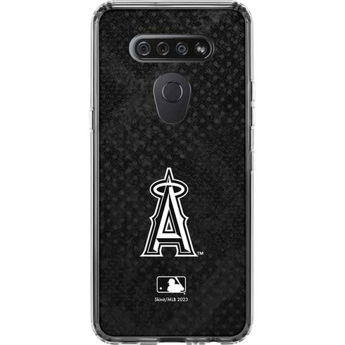 MLB Los Angeles Angels Dark Wash LG K51/Q51 Clear Case