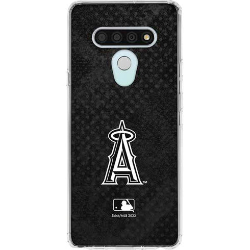 MLB Los Angeles Angels Dark Wash LG Stylo 6 Clear Case