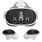 MLB Los Angeles Angels Dark Wash Meta Quest 3 Skin