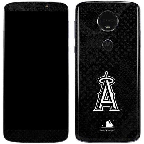 MLB Los Angeles Angels Dark Wash Moto E5 Plus Skin
