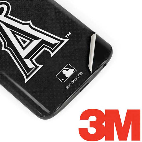 MLB Los Angeles Angels Dark Wash Moto G6 Skin