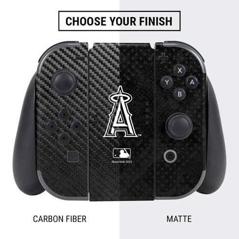 MLB Los Angeles Angels Dark Wash Nintendo Switch Bundle Skin