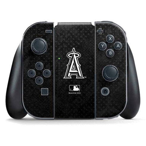 MLB Los Angeles Angels Dark Wash Nintendo Switch (2017-2021) Joy-Con Controller Skin
