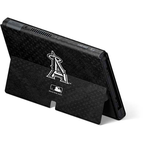 MLB Los Angeles Angels Dark Wash Nintendo Switch OLED (2021) Skin