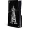 MLB Los Angeles Angels Dark Wash PS5 Slim Disk Console Skin