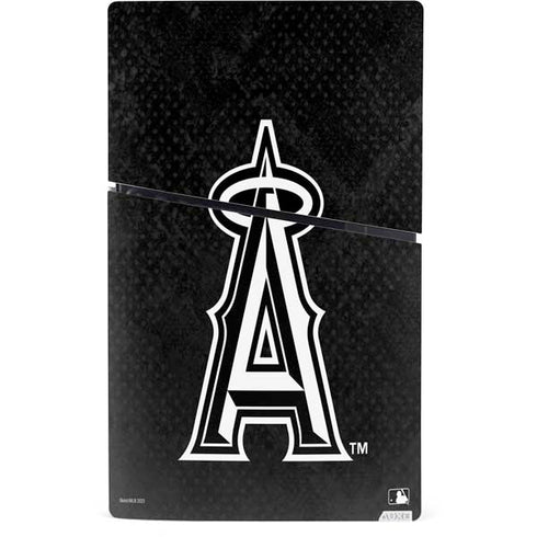 MLB Los Angeles Angels Dark Wash PS5 Slim Digital Edition Bundle Skin