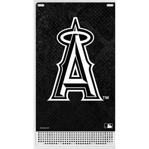 MLB Los Angeles Angels Dark Wash Xbox Series S Console Skin