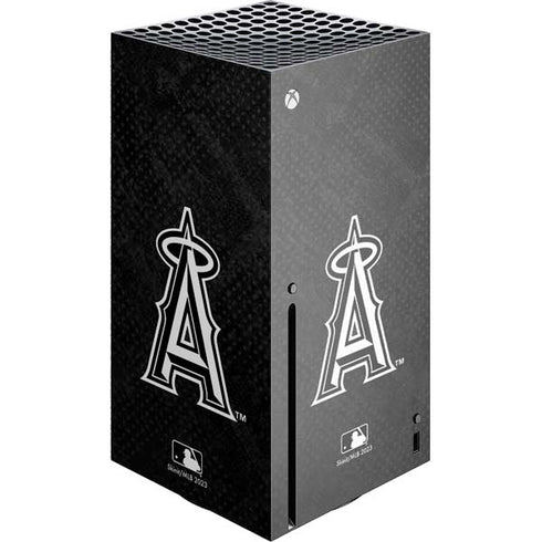 MLB Los Angeles Angels Dark Wash Xbox Series X Console Skin