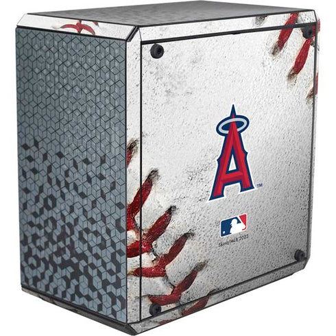 MLB Los Angeles Angels Game Ball Cooler Master MasterBox Q300L Mini Tower Skin