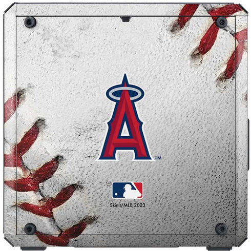 MLB Los Angeles Angels Game Ball Cooler Master MasterBox Q300L Mini Tower Skin