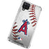 MLB Los Angeles Angels Game Ball Galaxy A12 Clear Case