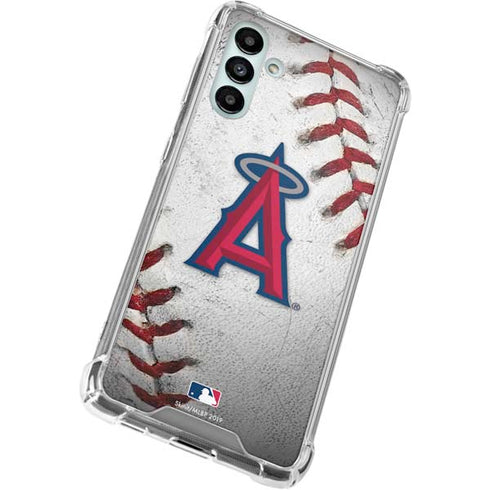 MLB Los Angeles Angels Game Ball Galaxy A13 5G Clear Case