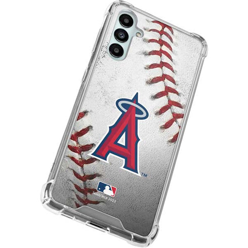 MLB Los Angeles Angels Game Ball Galaxy A14 5G Clear Case