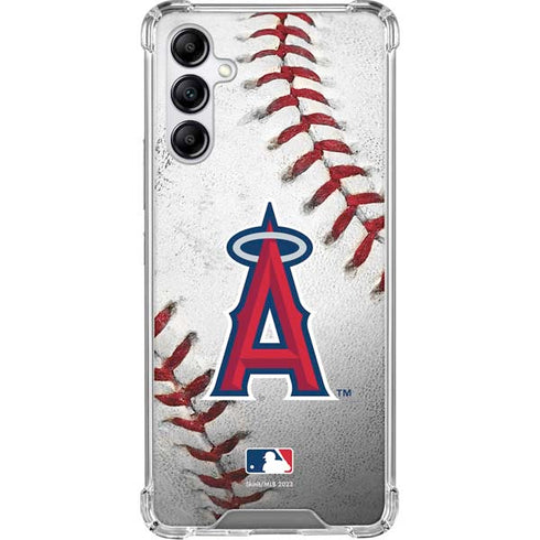 MLB Los Angeles Angels Game Ball Galaxy A15 5G Clear Case