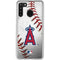 MLB Los Angeles Angels Game Ball Galaxy A21 Clear Case
