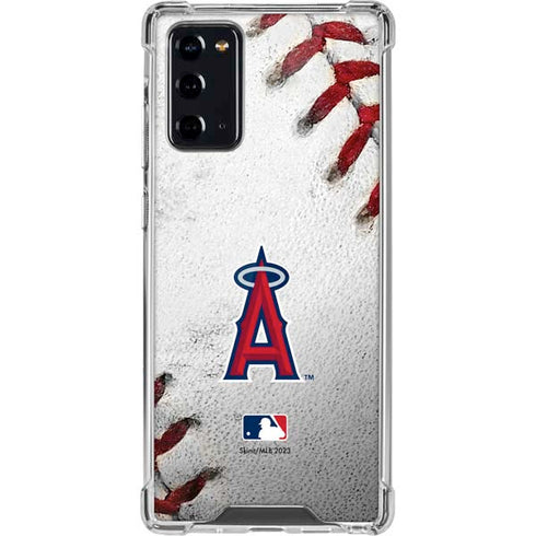 MLB Los Angeles Angels Game Ball Galaxy Note20 5G Clear Case