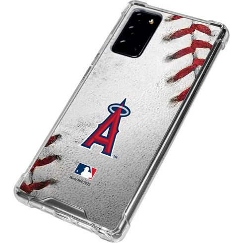 MLB Los Angeles Angels Game Ball Galaxy Note20 5G Clear Case