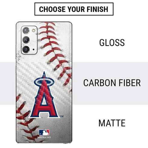 MLB Los Angeles Angels Game Ball Galaxy Note20 5G Skin