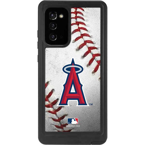 MLB Los Angeles Angels Game Ball Galaxy Note20 5G Waterproof Case