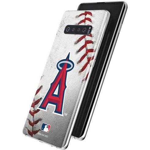 MLB Los Angeles Angels Game Ball Galaxy S10 Plus Skin