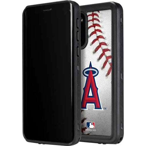 MLB Los Angeles Angels Game Ball Galaxy S20 Plus Waterproof Case